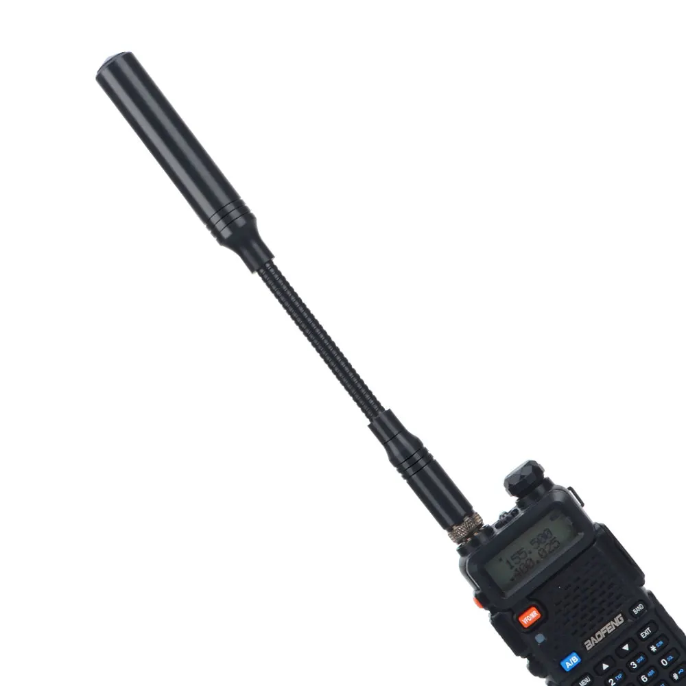 Walkie Talkie Tactische Antenne VHF-UHF-144/430MHz 3.0 dB Dual Band Goose Buis Tractical Draagbare Twee Manier Radio Antenne 23CM2