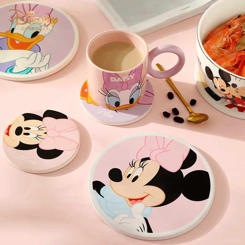 Disney Anime Hobby Mickey Mouse, Minnie Mouse, Donald Duck Kinderen eten Anti-Brandwonden-Tabel Mat Water Kopje Isolatie Mat1