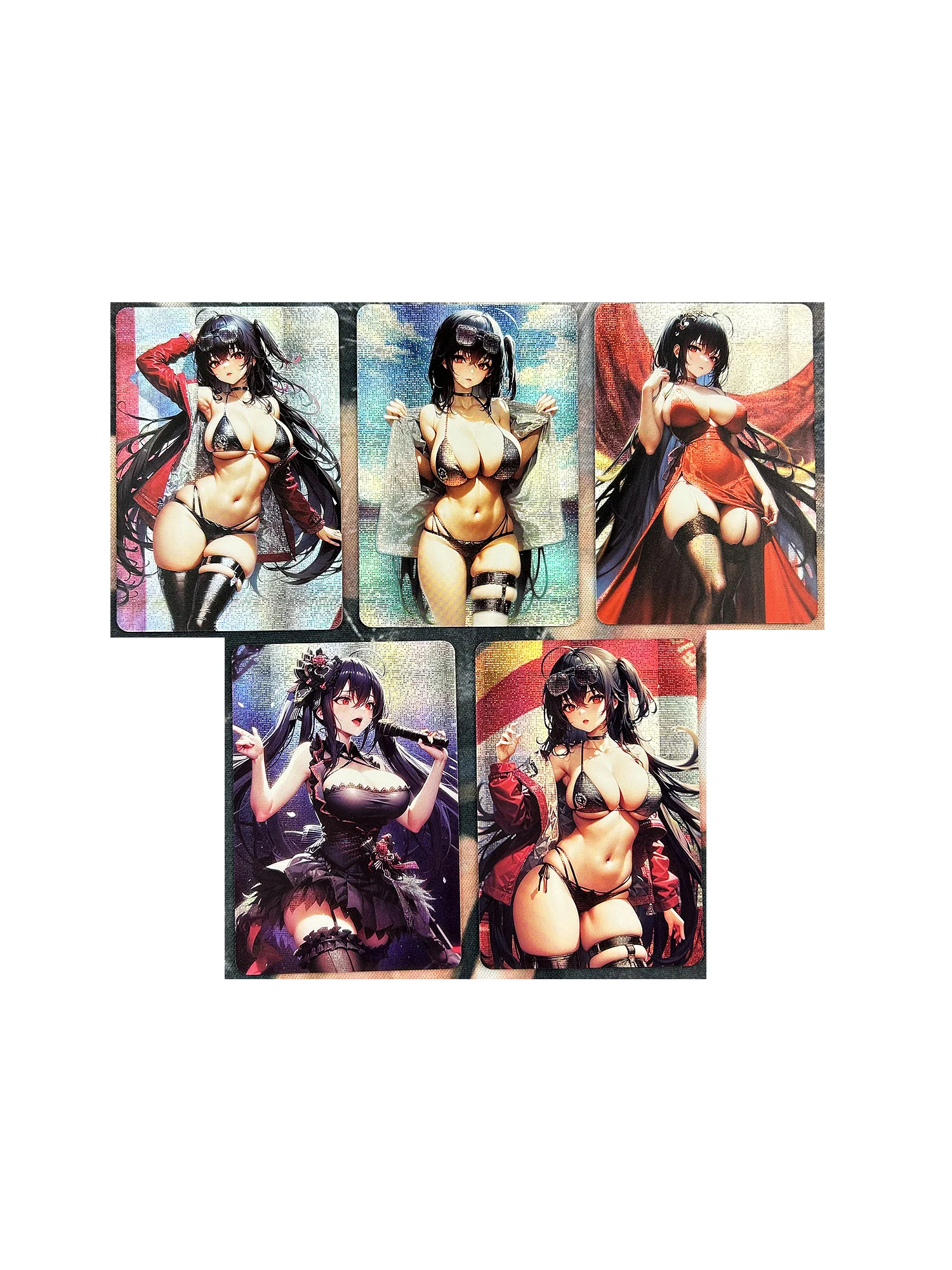 5pcs/set ACG Azur Lane Breking Sexy Meisjes Boutique Pak Hobby Verzamelobjecten Spel Anime Collectie Kaarten1