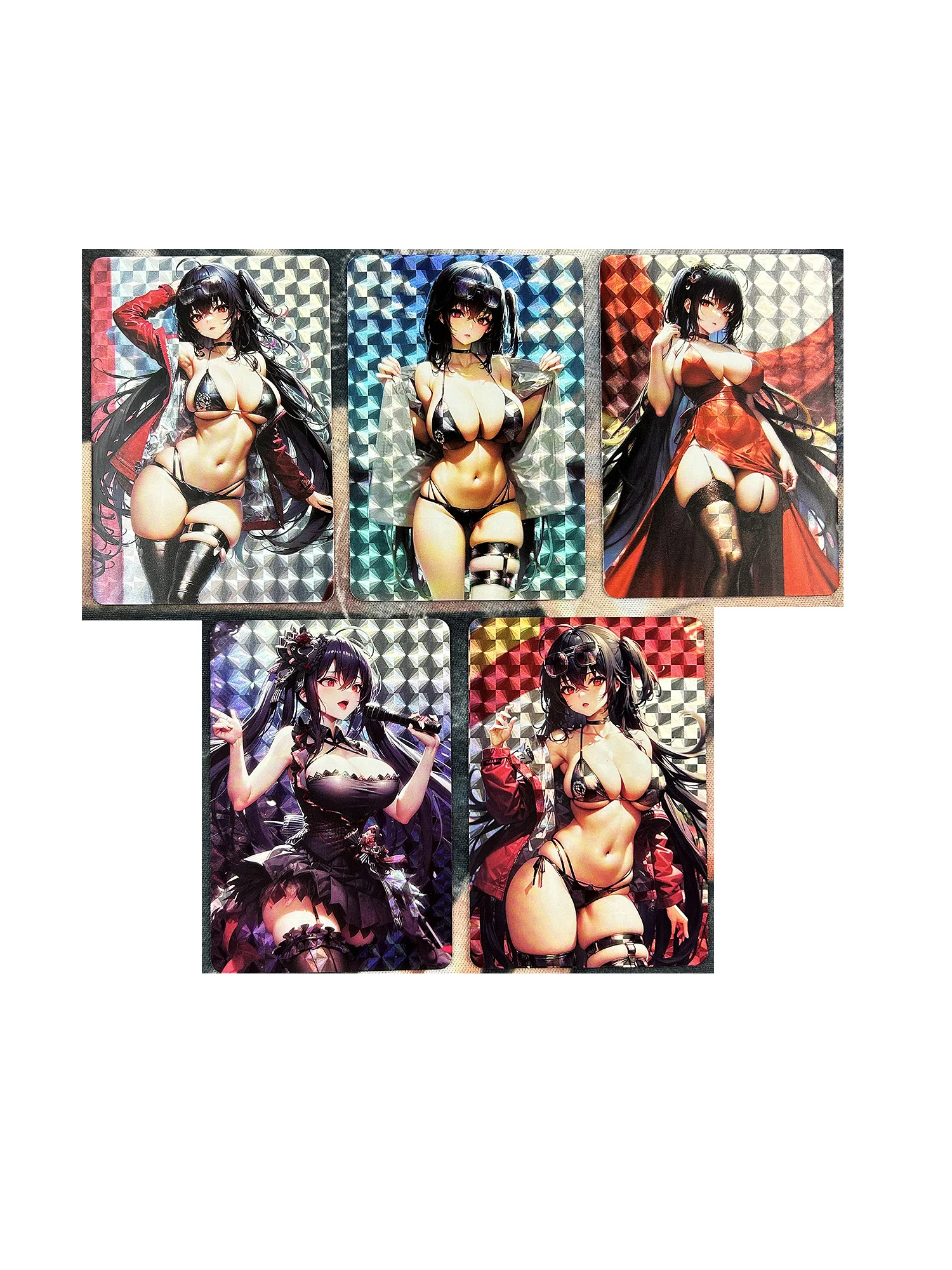 5pcs/set ACG Azur Lane Breking Sexy Meisjes Boutique Pak Hobby Verzamelobjecten Spel Anime Collectie Kaarten2
