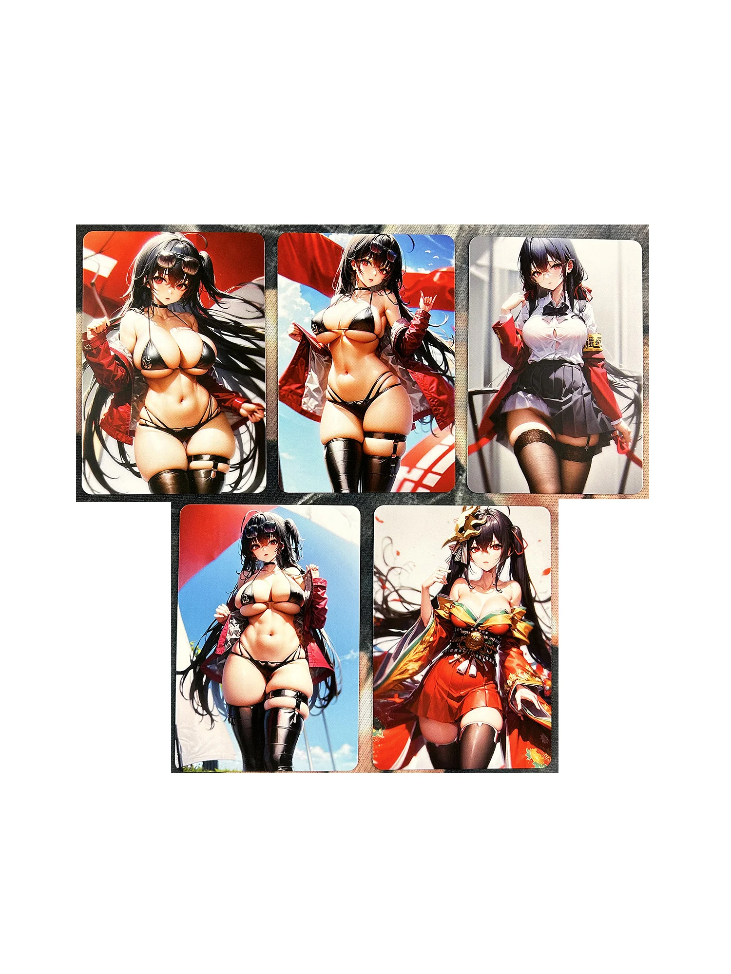 5pcs/set ACG Azur Lane Breking Sexy Meisjes Boutique Pak Hobby Verzamelobjecten Spel Anime Collectie Kaarten3