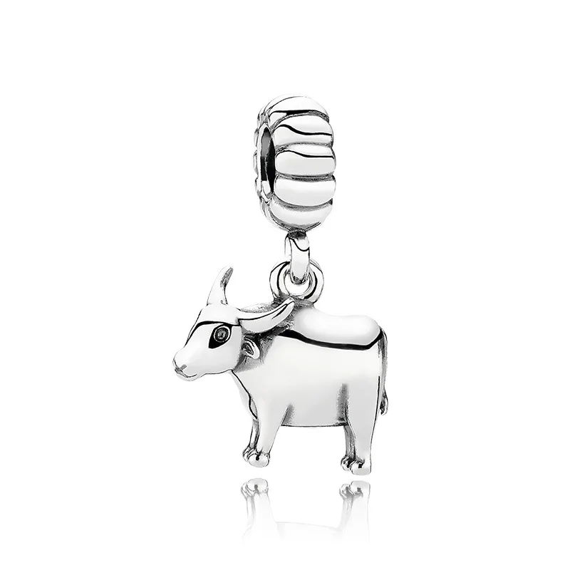 Nieuwe Hete Verkoop 925 Sterling Zilveren Paard Aap Zodiac Hanger Charm Bead Past Originele Pandora Armband Voor Vrouwen DIY Sieraden Cadeau2