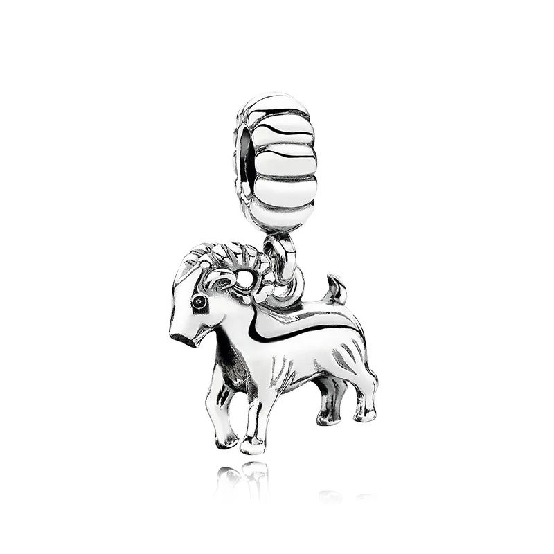 Nieuwe Hete Verkoop 925 Sterling Zilveren Paard Aap Zodiac Hanger Charm Bead Past Originele Pandora Armband Voor Vrouwen DIY Sieraden Cadeau3