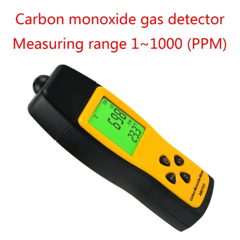 AS8700A Draagbare CO-Gas Analyzers Handheld Koolmonoxide Meter Tester0