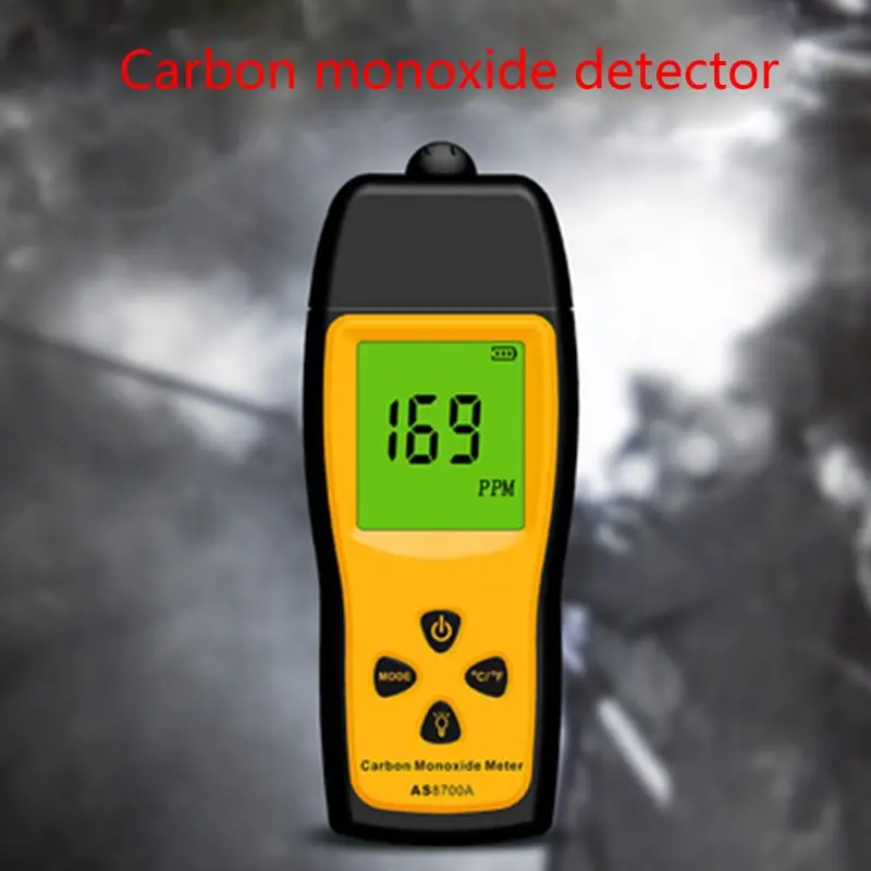 AS8700A Draagbare CO-Gas Analyzers Handheld Koolmonoxide Meter Tester5