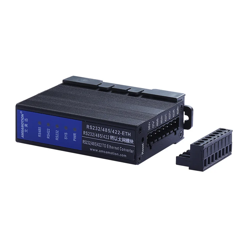 24VDC DIN-Rail Seriële poort server RS232/485/422 Wifi-Ethernet Internet van Dingen RTU modbus-communicatie industriële module4