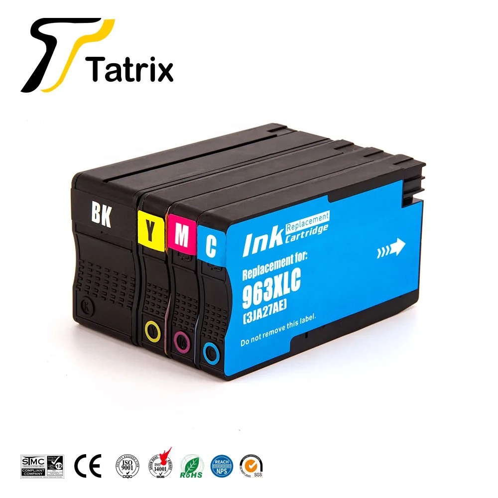 Tatrix voor Hp 963XL 967XL 963 967 XL Voor HP963 Ruilartikel Color Inkjet Inkt Cartridge voor HP OfficeJet Pro 9010 9015 Printer1