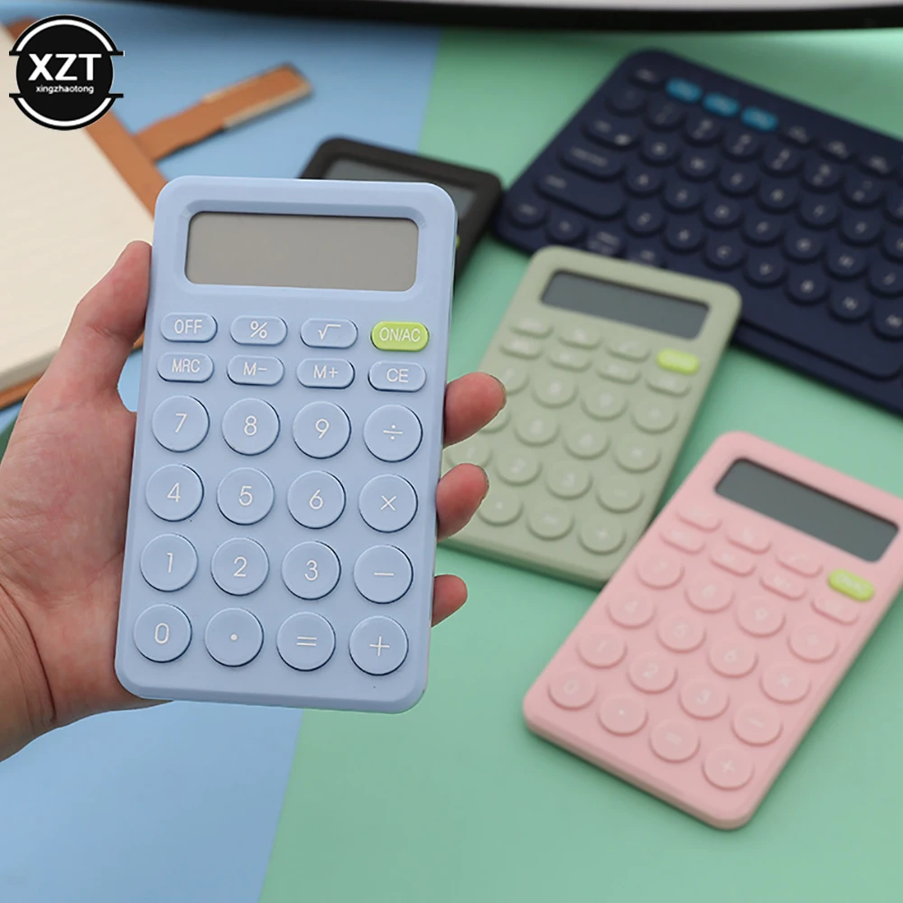 Nieuwe 8 Cijfers Bureau Mini Calculator Financiële Business Accounting Tool Geschikt Voor School, Studenten Small Business Supplies1
