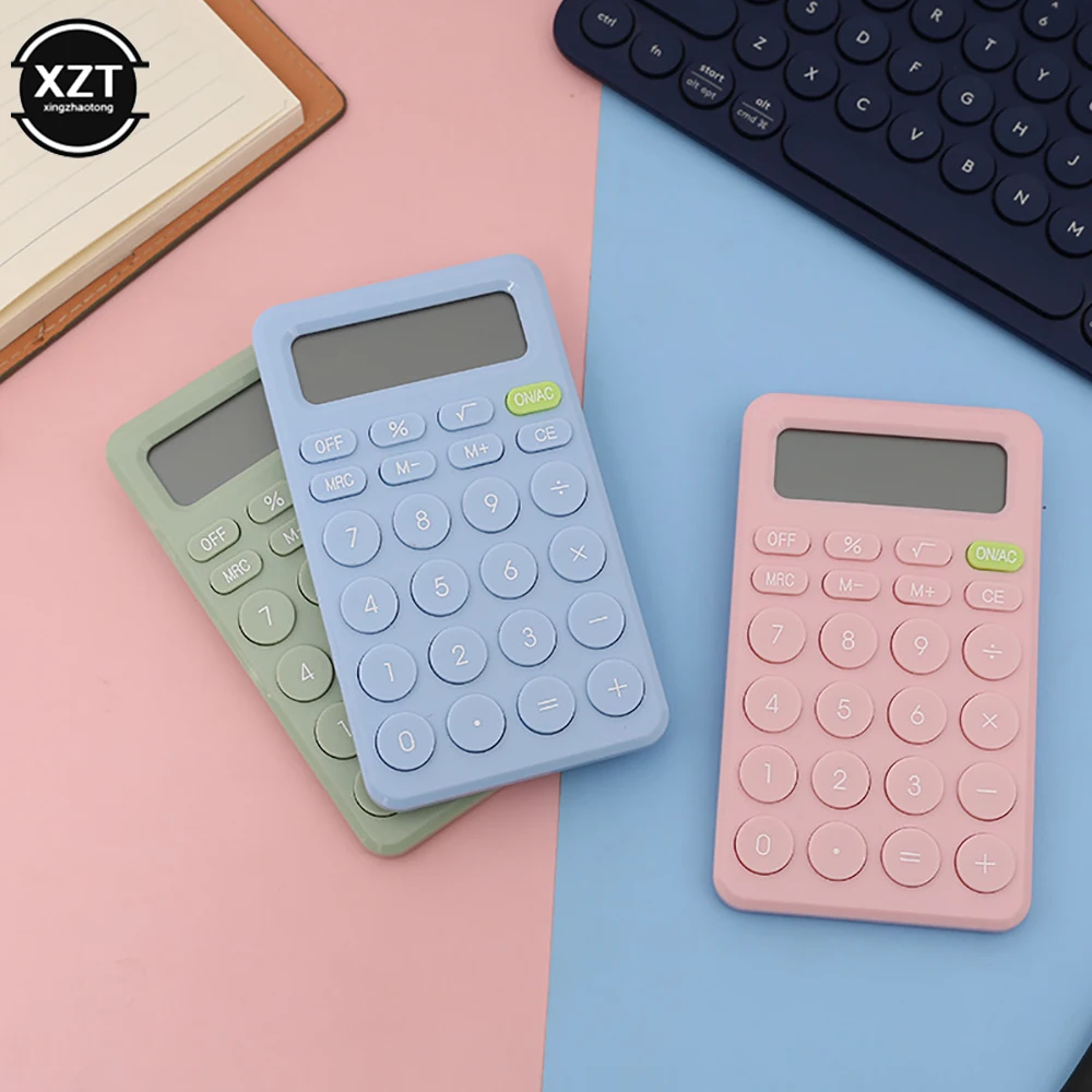 Nieuwe 8 Cijfers Bureau Mini Calculator Financiële Business Accounting Tool Geschikt Voor School, Studenten Small Business Supplies3