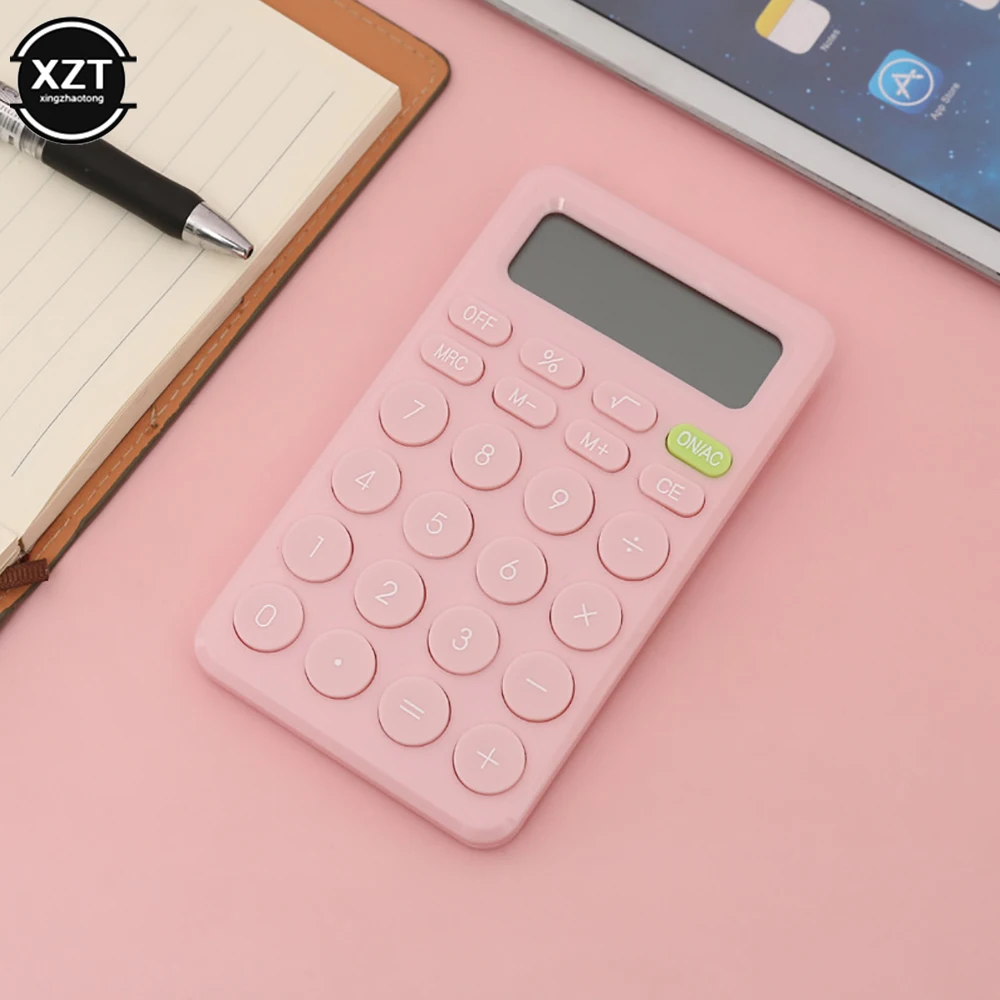 Nieuwe 8 Cijfers Bureau Mini Calculator Financiële Business Accounting Tool Geschikt Voor School, Studenten Small Business Supplies4