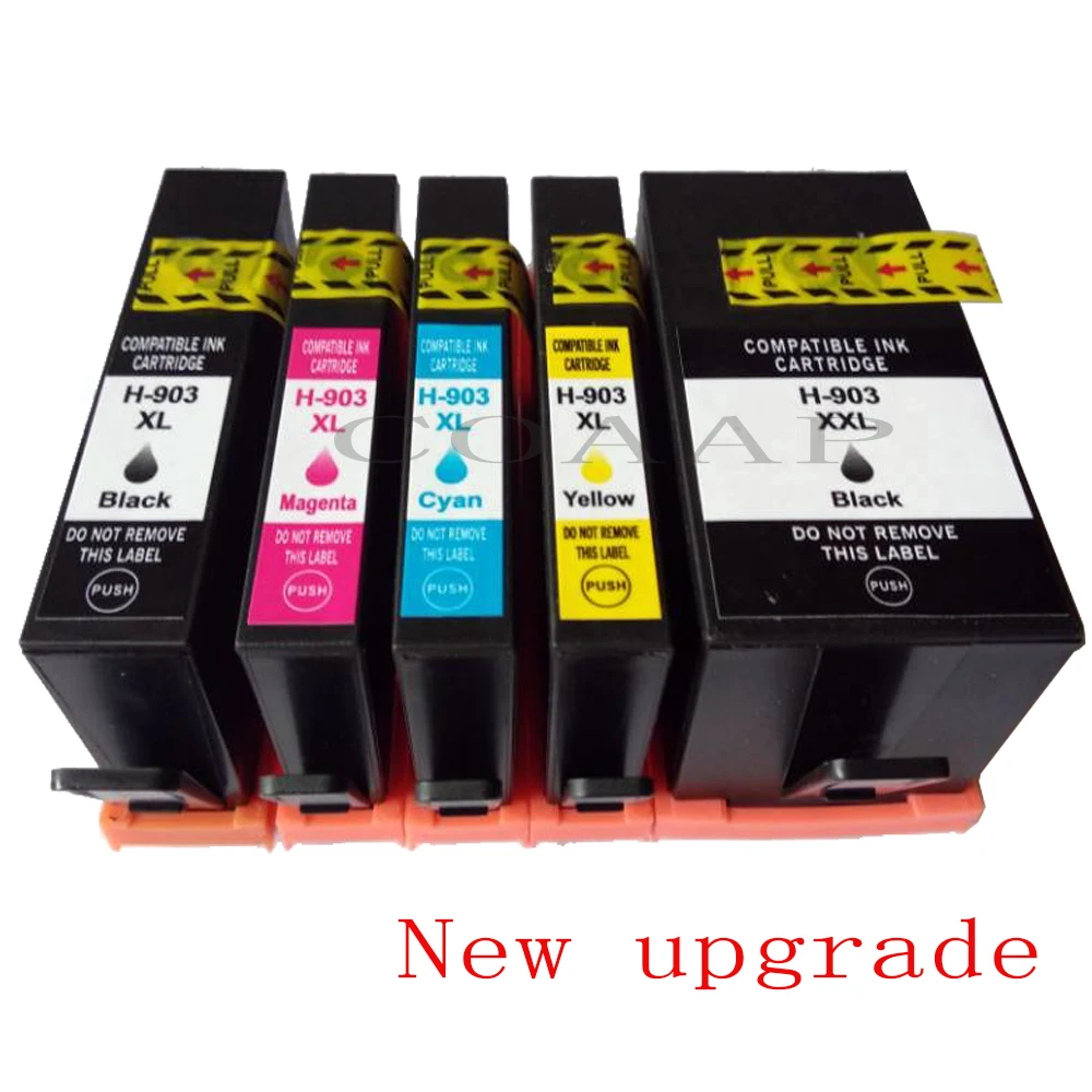Nieuwe upgrade 903 903XL compatible inkt cartridge voor hp Officejet Pro 6950 6960 6961 6963 6964 All-in-one Printer, hp 903XL 907XL3