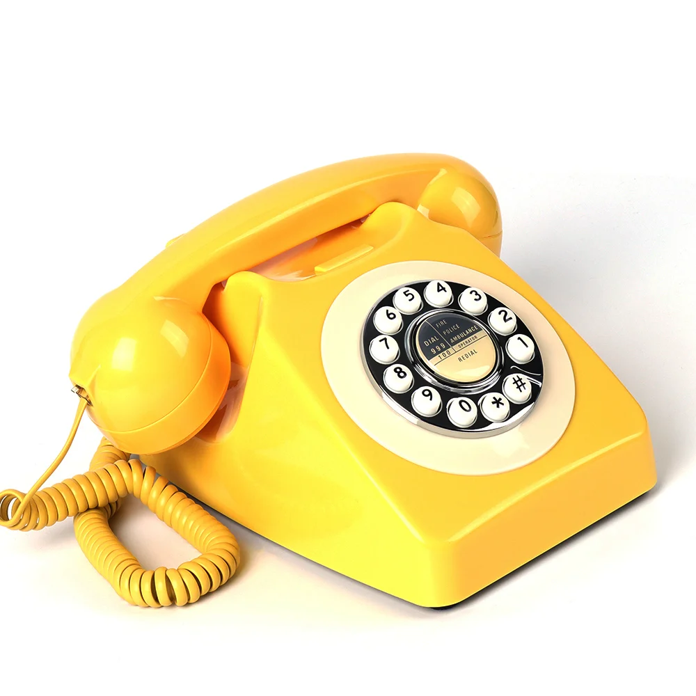 Beste Design Europese Antieke Vintage Telefoons Draadgebonden Telefoons Oude Amerikaanse Huis Vaste Retro Telefoon Mini Telefoon1