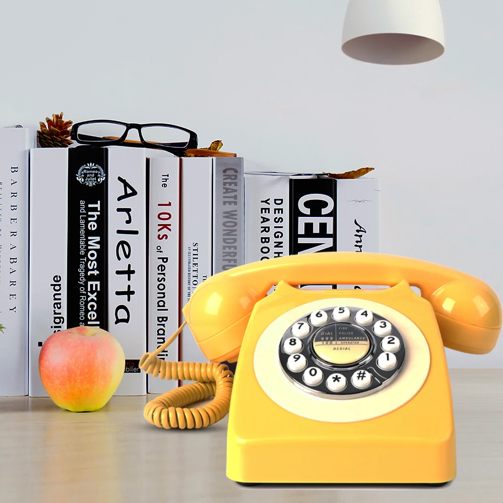 Beste Design Europese Antieke Vintage Telefoons Draadgebonden Telefoons Oude Amerikaanse Huis Vaste Retro Telefoon Mini Telefoon3