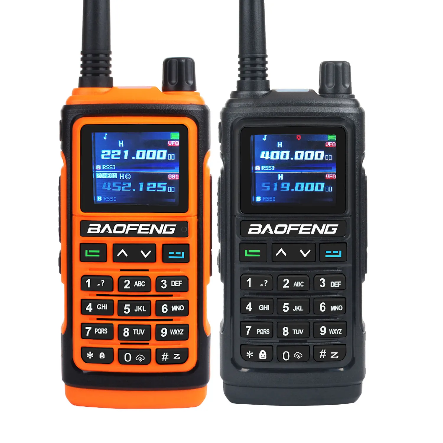 Baofeng UV-17Pro GPS Waterdicht Walkie Talkie 108-130MHz Air Band VHF-UHF-350-355MHz FM-Radio met Zes Bands Freq0