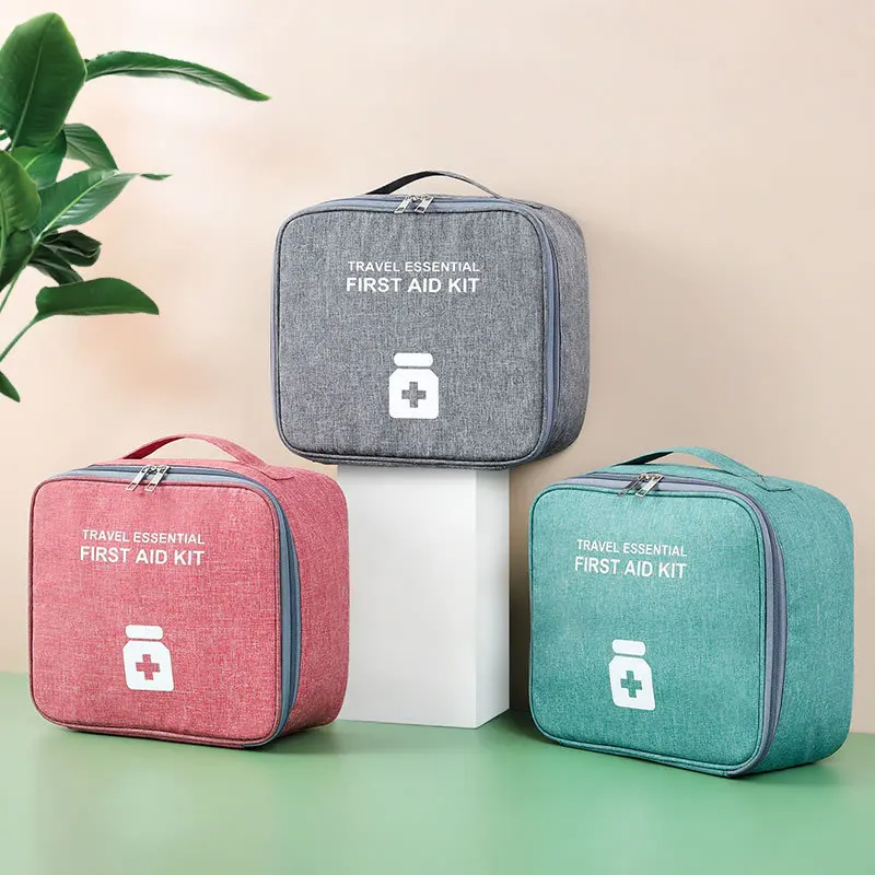Home-Eerste Hulp Kit met een Grote Capaciteit Leeg Geneesmiddel opbergtas Portable Travel Medicine Vak Survival Bag Nood Zak voor in de Auto0