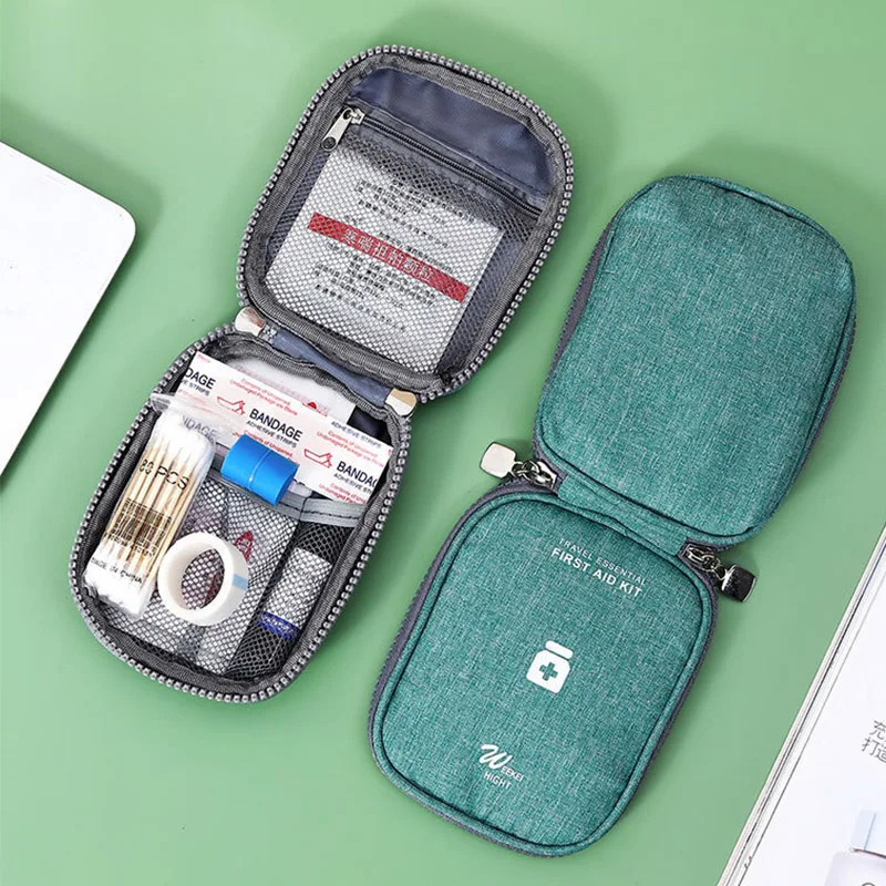 Home-Eerste Hulp Kit met een Grote Capaciteit Leeg Geneesmiddel opbergtas Portable Travel Medicine Vak Survival Bag Nood Zak voor in de Auto4