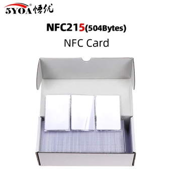 1000pcs NFC-Kaart NFC215 Kaarten 215 504Bytes 13.56 mHz voor huawei delen ios13 persoonlijke automatisering snelkoppelingen