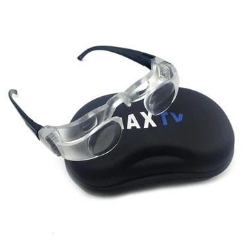 2.1 X Max TV Bril Vergrootglas Lens met een Dioptrie van +3 Verrekijker Mobiele Telefoon vergrootglazen met Telefoon Houder voor TV-Scherm Kijken