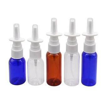 2PCS/VEEL 10ml/20ml/30ml Lege Plastic Neusspray Flessen Spuit Mist Neus Spray Navulbaar Bottelen Verpakking