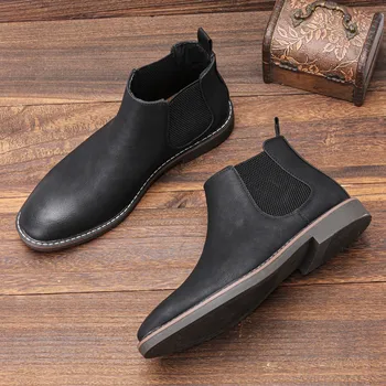 40-46 mannen laarzen van het merk comfortabele 2023 fashion chelsea boots #CL5321