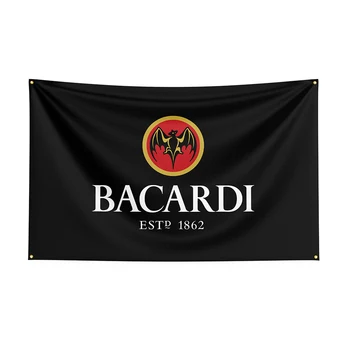 90x150cm Bacardis Vlag Polyester Gedrukte Bier Banner Voor Decor1