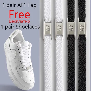 AF1 Shoe Charms Lace Met Originele Schoen Veter Sneakers Metalen Kant Tag Gepersonaliseerde Ontwerpen Voor AF1