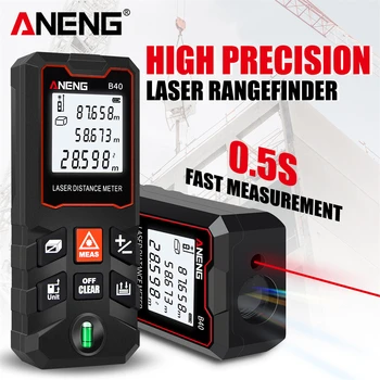 ANENG B40 Laser meetlint Lasers Meter Professionele Lasers Meter Afstand laser Rangefinder metro finder Apparaat Heerser Test