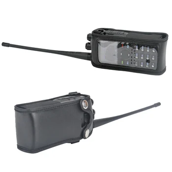ANYTONE AT-D878UV PLUS ham walkie talkie Zacht Lederen draagtas