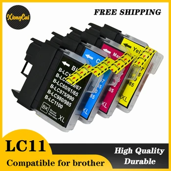 Compatible inkt cartridge voor brother DCP - J140W/145C/165C/185C/195C/197C voor LC38/LC11/LC61/LC63/LC65/LC67/LC980/LC1100/LC990