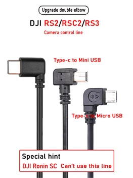 dji ronin rs2 rsc2 rs3 USB-C is van toepassing op Canon camera controle van het type c-naar-Mini-kabel en type-c-Micro kabel