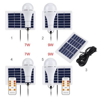 Draagbare Zonne-energie Aangedreven LED-Lamp 5Modes 20COB LED Energy Saving Licht Voor Outdoor Camping Wandelen Vissen Tent noodverlichting
