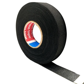 Hittebestendig Cloth Tape Gitaar Pick-up Verpakt Fase-Markering voor Automotive Kabels Professionele Kabel Wrap
