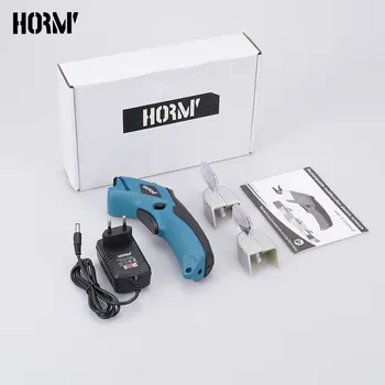 Hormy 3.6 V Elektrische Schaar Naaien Shear Draadloze Doek snijmachine-Cutter Stof Doek Tapijt PVC Lederen Draagbare Tool