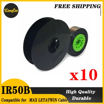 Inktlint LM-IR50B Zwart Voor MAX LETATWIN Kabel-ID Printer Elektronische Belettering Machine LM-550A/E