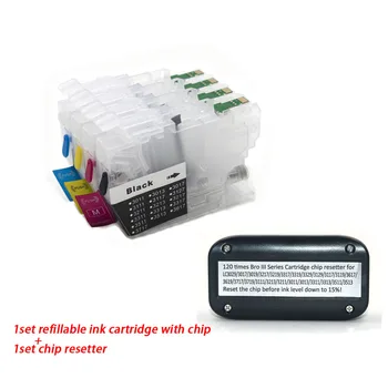 LC3211 LC3213 Hervulbare Inkt Cartridge En Chip Voor de Brother DCP-J772DW DCP-J774DW MFC-J890DW J895DW J572DW J491DW 497DW printer