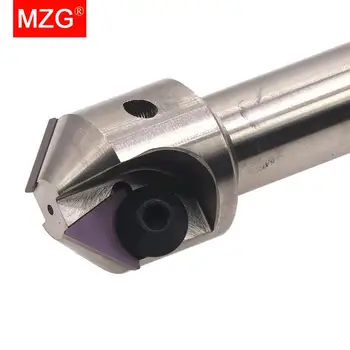 MZG TP 30 45 60 Graden Machining CNC-Draaibank Wolfraam Stalen Frees Voegt Houder vingerfrees Boor Schuinkanten Tools