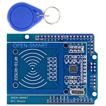 OPEN SMART NFC Schild RFID RC522 Lezen En Schrijven Module RF IC-Kaart Sensor + S50 RFID Smart Card geschikt voor Arduino