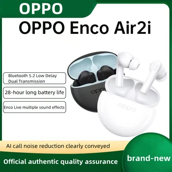Originele OPPO Co Lucht 2i echte draadloze game call ruisonderdrukking Bluetooth headset air2i AI oproep ruisonderdrukking echte.