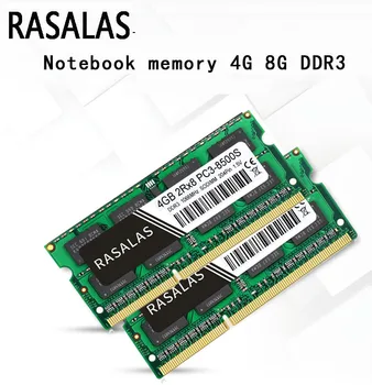 Rasalas Laptop Geheugen DDR3 Ram 2G 4G 8G 1066 1333 1600Mhz 2Rx8 1,5 V 204Pin PC-8500 10600 12800MHz Notebook Oперативная Nамять