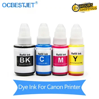 Refill Dye Inkt Voor Canon GI-490 GI-790 GI-890 Voor Pixma G1000-G1100 G1400 G2000 G2100 G2400 G3000 G3400 G4000 inkjet printer