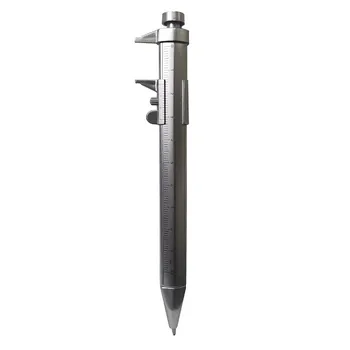 Remklauw pen Multifunctionele Gel Inkt Pen Schuifmaat Roller Bal Pen Briefpapier Bal-Punt-Bal-Punt 0,5 mm Daling van de scheepvaart 1-3pc
