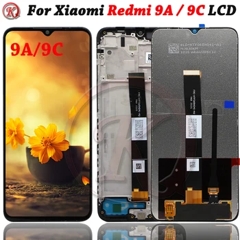 Voor Xiaomi Redmi 9A 9AT 9I LCD-Display Met Frame Touch Panel Scherm Digitizer voor Redmi 9C M2006C3LG LI LC L MG MT MNG lcd