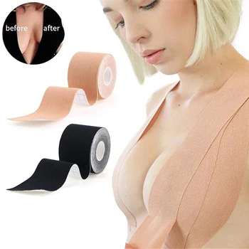 Vrouwen Tepel Dekking Lift Onzichtbare Backless Beha Transparante Tape voor Jurk Push-Up Borst Stickers Borst Booby Hijs-Strapless