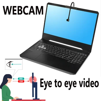Webcam Midden-Scherm met 4K-Verstelbare 2MP 5MP 8MP autofocus Zoom Mini-USB-Cam Omgedraaid Sucker Center Cam Micro-USB-Camera-Audio
